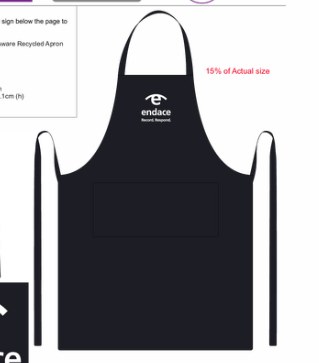 Shara 240 g/m2 Aware Recycled Apron - NAVY